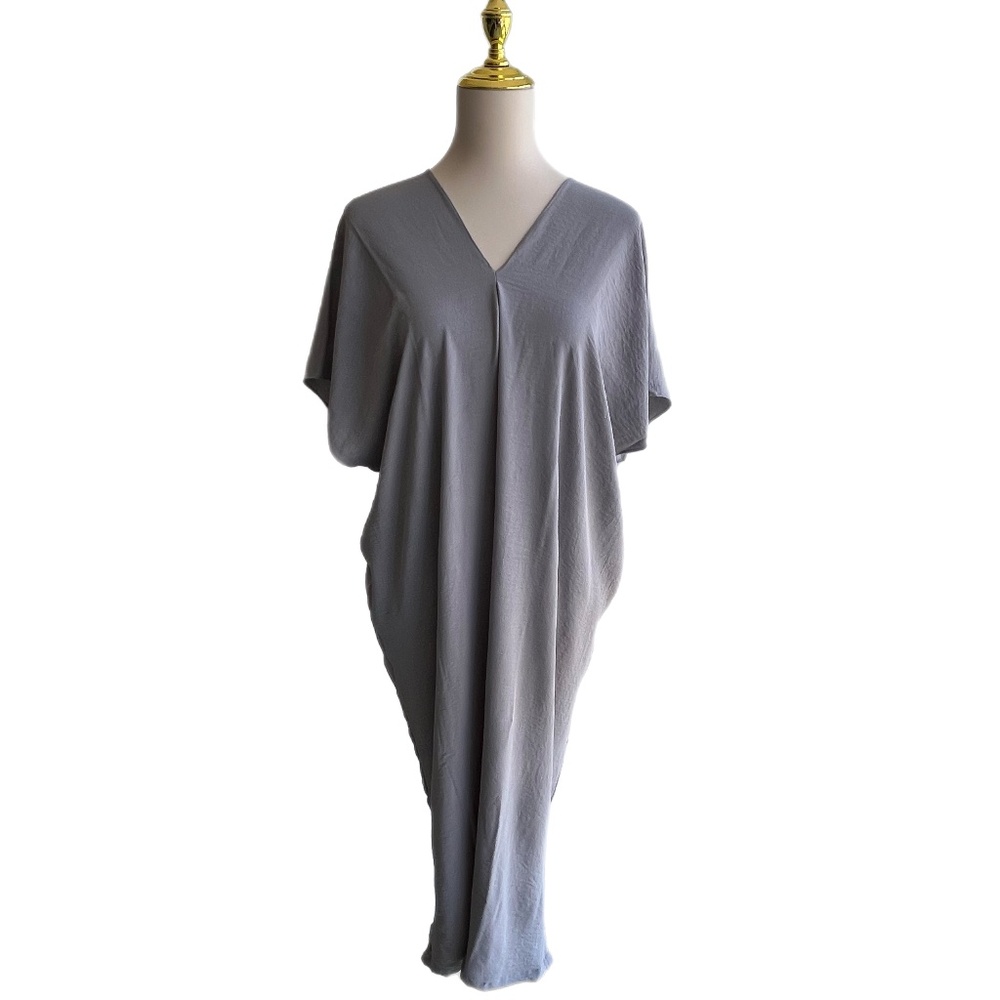 0065/ Gray Dress Crinkle Airflow Material - Picture 7 of 10